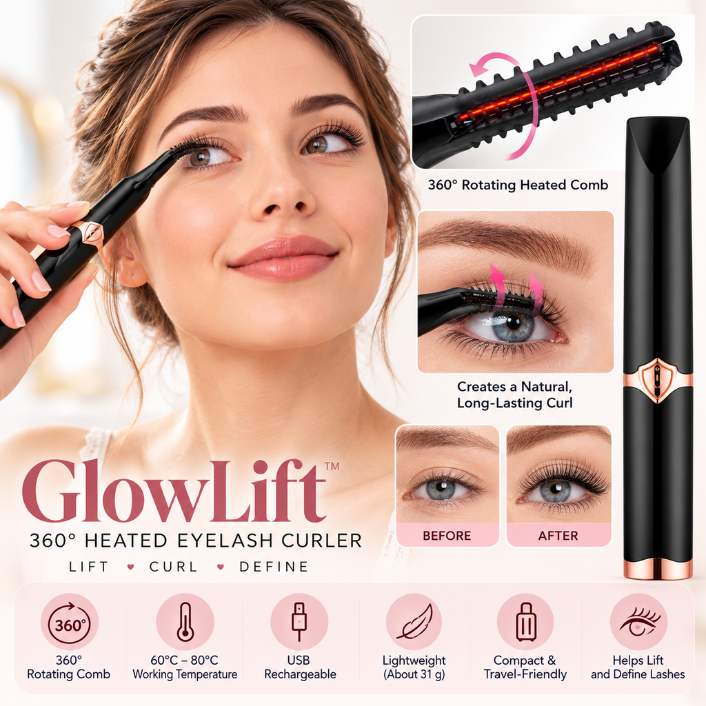 GlowLift™ 360° Heated Eyelash Curler